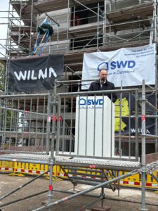 Richtfest Königsberger Straße